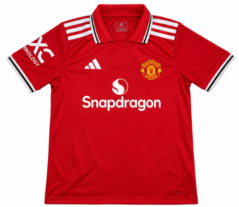 Manchester United Red Football Jersey – Classic Home Style Fan Shirt