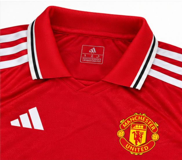 Manchester United Red Football Jersey – Classic Home Style Fan Shirt